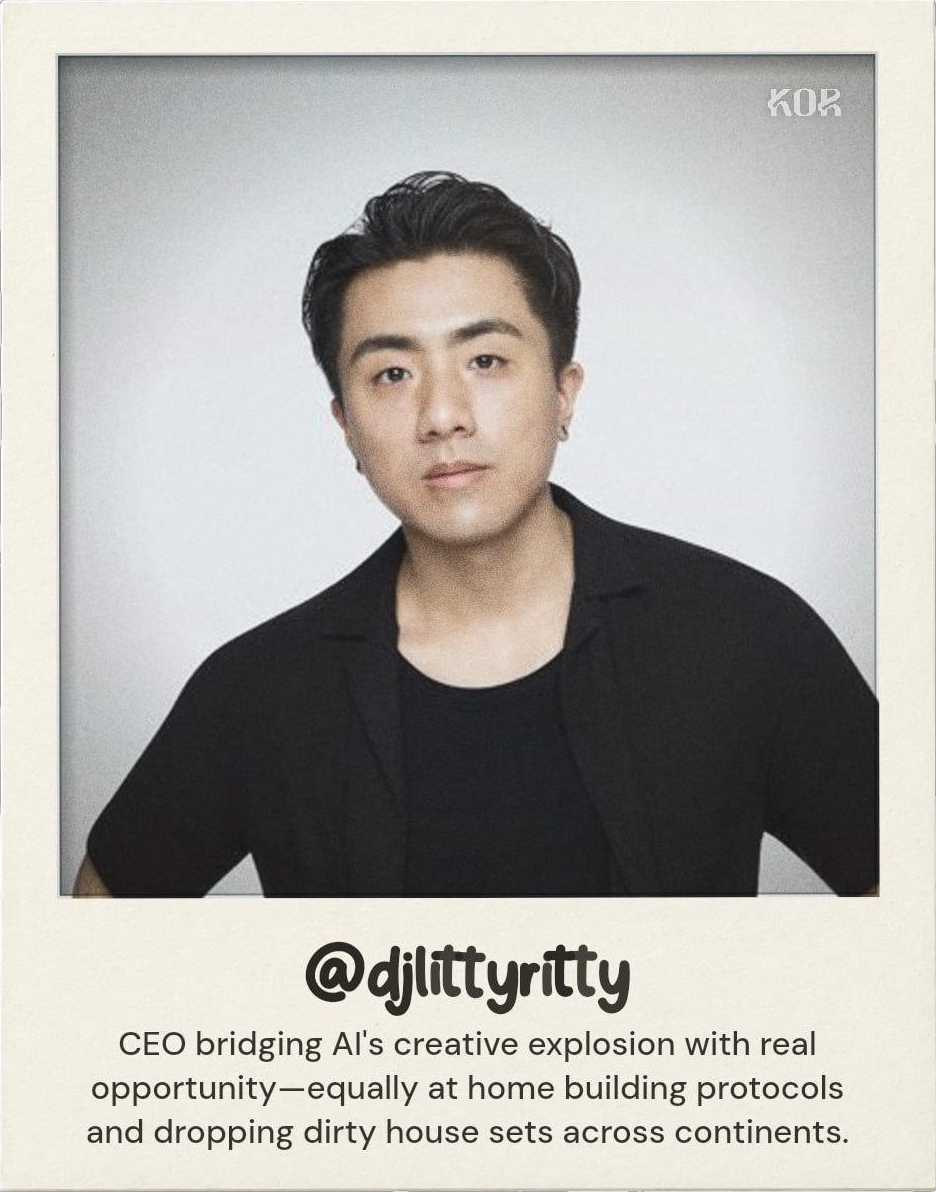 @djlittyritty — KOR polaroid